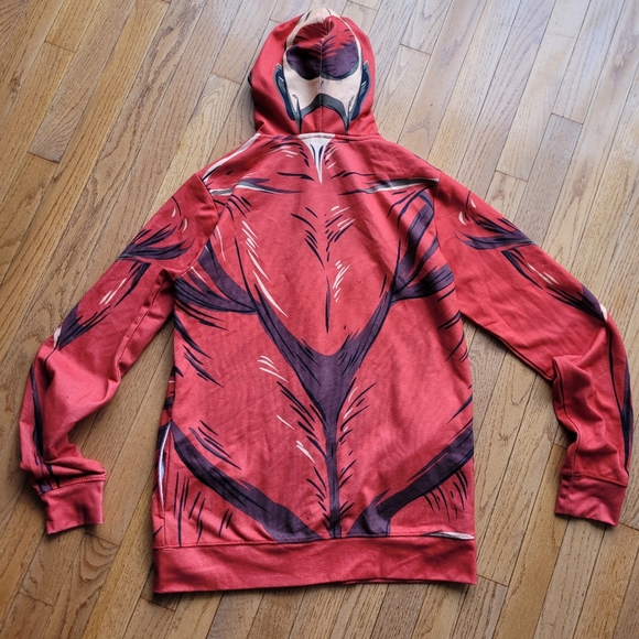 Attack on Titan Colossal Titan Full Zip Hoodie Adult S - Picture 4 of 12